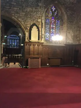 Click Here To Enlarge This Photo Of Parish Church of St. Swithun Flooring